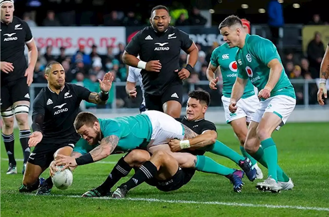 Ruthless Ireland record historic win over 14-man All Blacks to level series | Sport