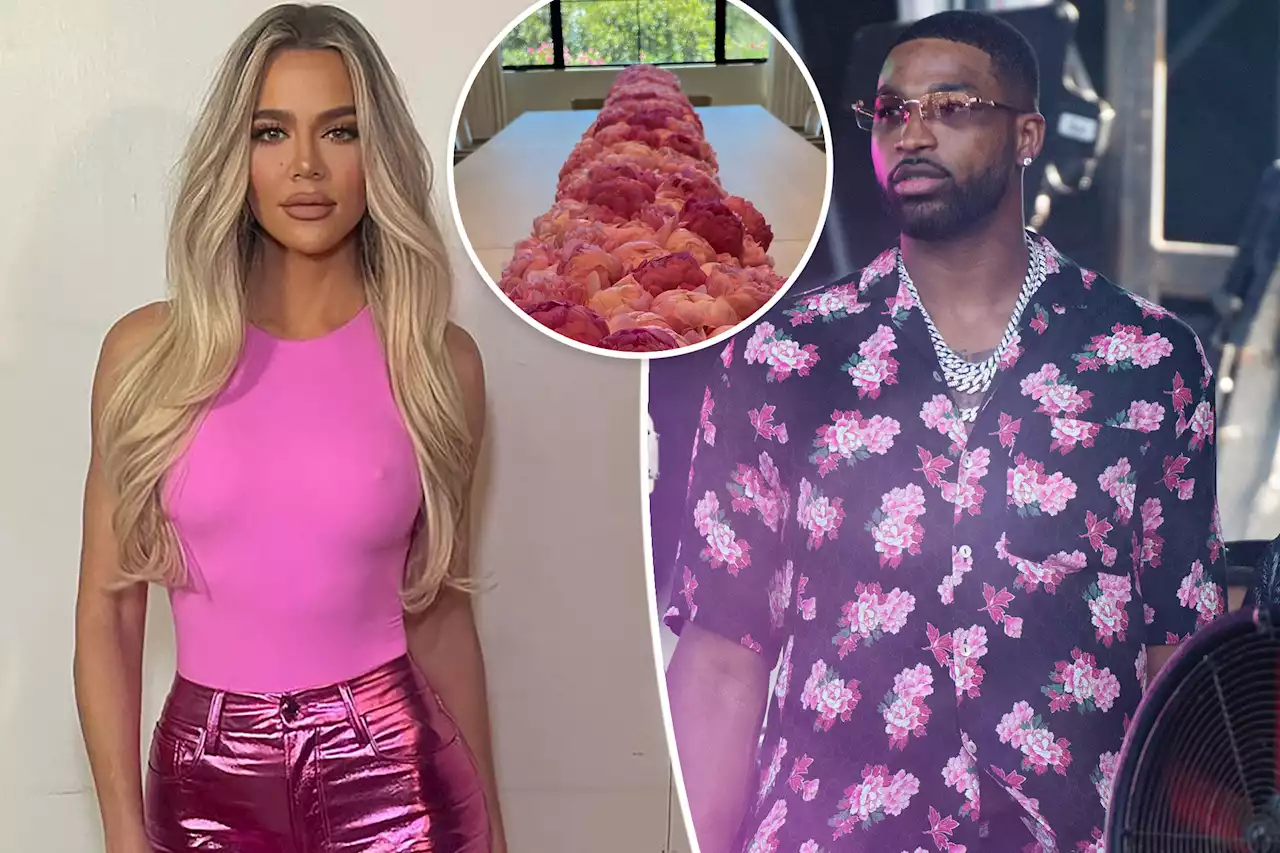 Did Tristan Thompson send Khloé Kardashian birthday flowers?