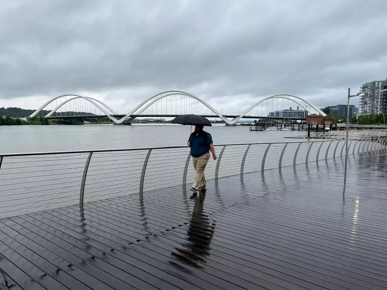 D.C.-area forecast: Pockets of heavy rain this morning, dwindling with time