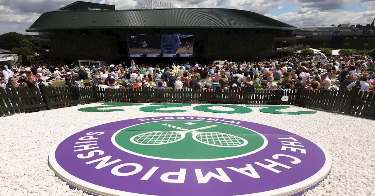 Wimbledon order of play on Sunday