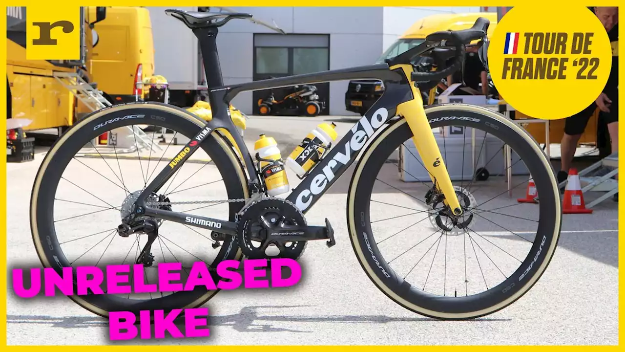 A Tour de France winning bike? Jumbo Visma's Cervelo S5 with a new frame