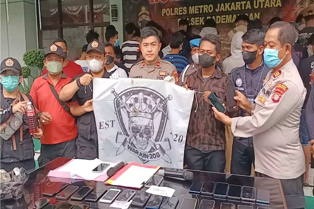 Cegah Tawuran, Polisi Amankan 40 Remaja di Pademangan