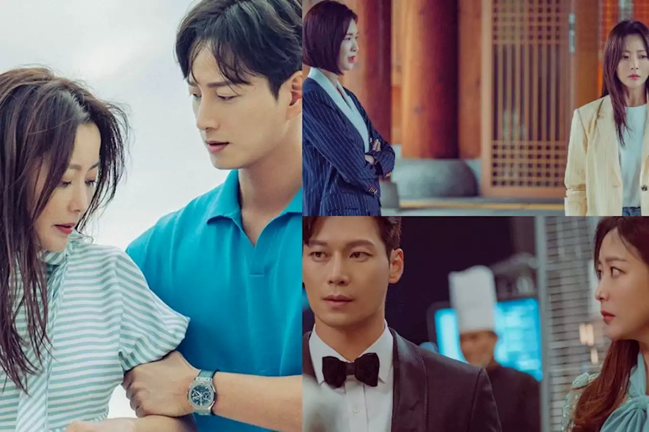 Kim Hee Sun, Lee Hyun Wook, Jung Yoo Jin, And More Get Entangled In Complicated Relationships In “Remarriage & Desires”