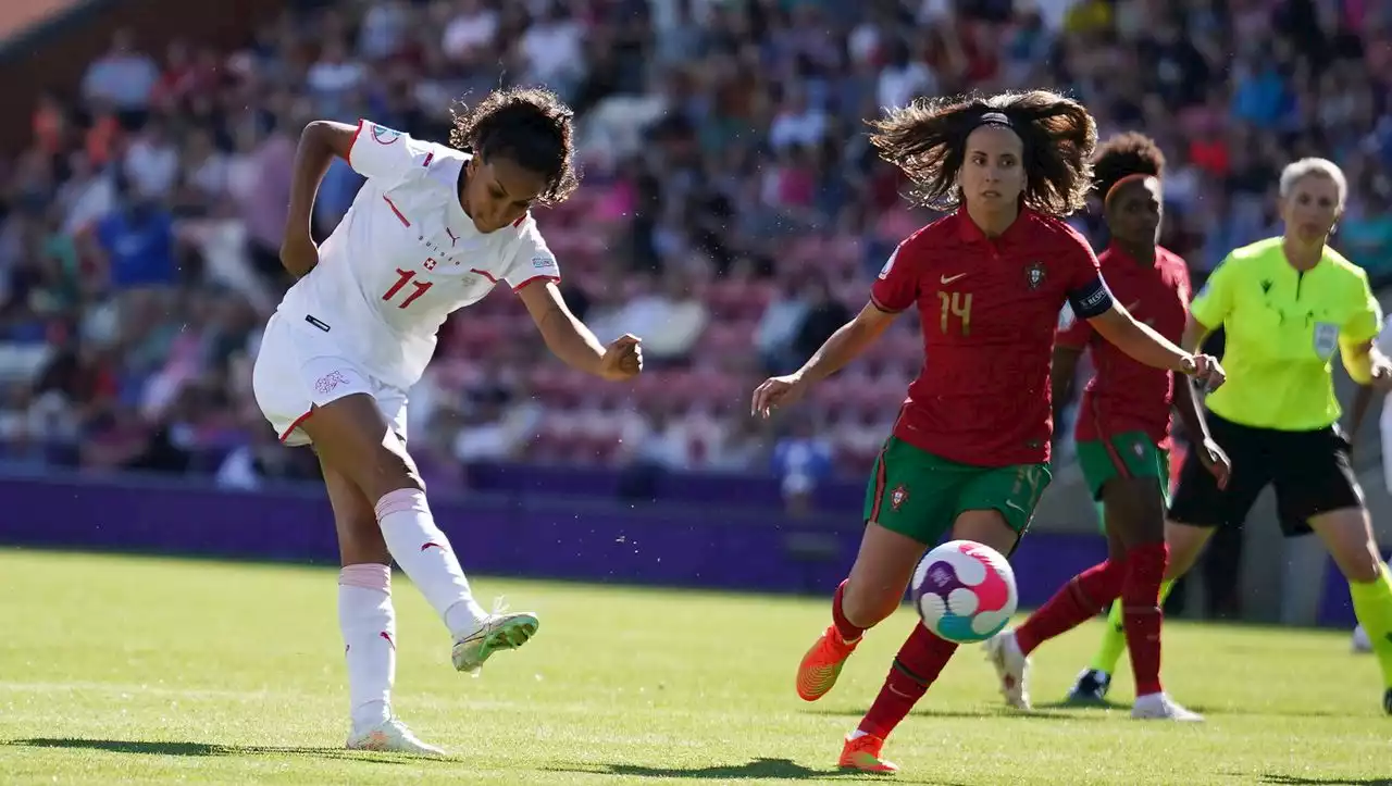 Fußball-EM der Frauen 2022: Schweiz remis gegen Portugal nach frühem Doppelschlag