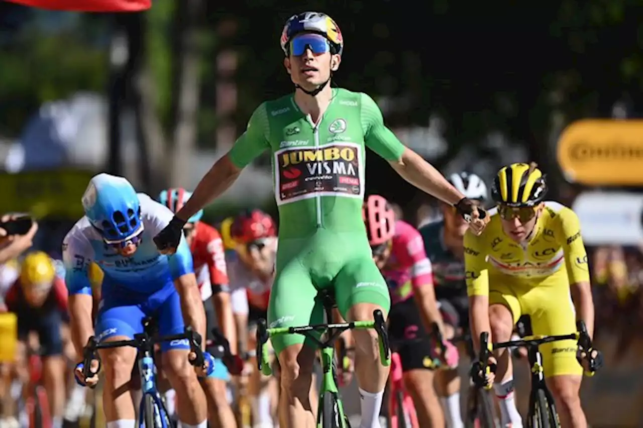 Tour de France: Wout Van Aert roi de la Côte du Stade olympique à Lausanne