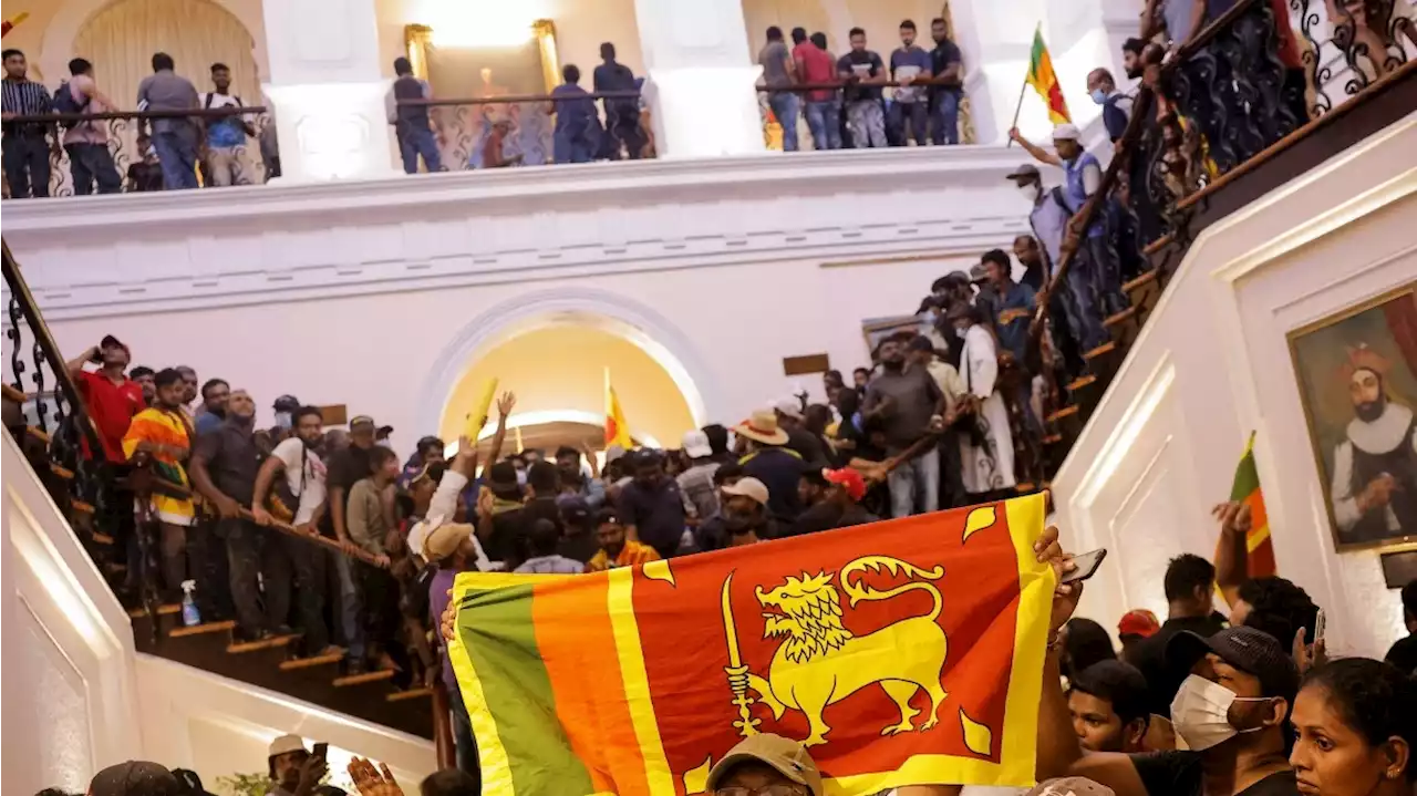 Sri Lanka: Protest im Präsidentenpalast