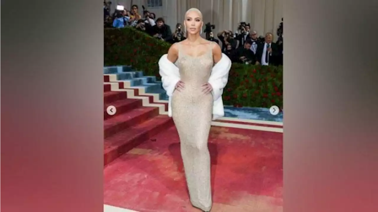 Curhat Kim Kardashian Alami Psoriasis saat Menjadi Marilyn Monroe di Met Gala