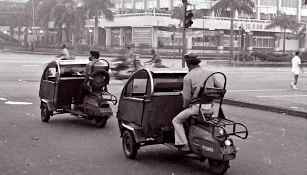 Selain Becak, Helicak Alat Transportasi Jakarta yang Kondang pada Masanya