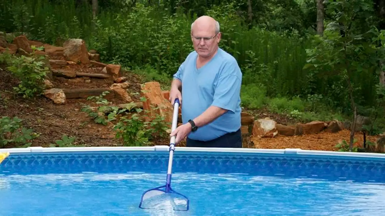 Family Knows Not To Interrupt Dad While He’s Skimming Pool, Listening To Orioles Radio Broadcast