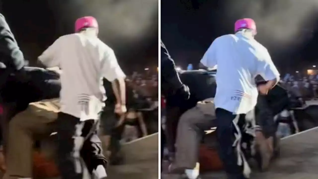 Roddy Ricch Kicks Stage-Crashing Fan At EU Show