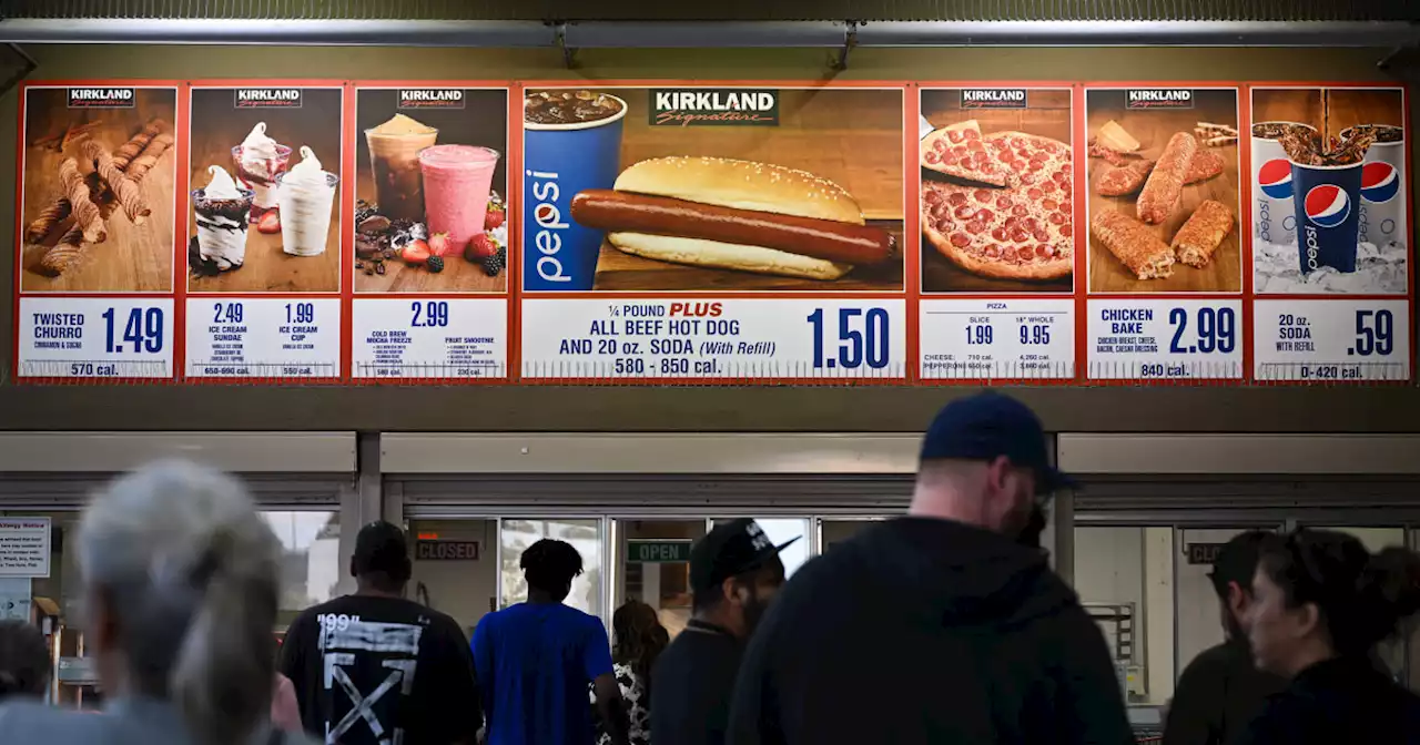 Costco just upped the prices of two-food court favorites