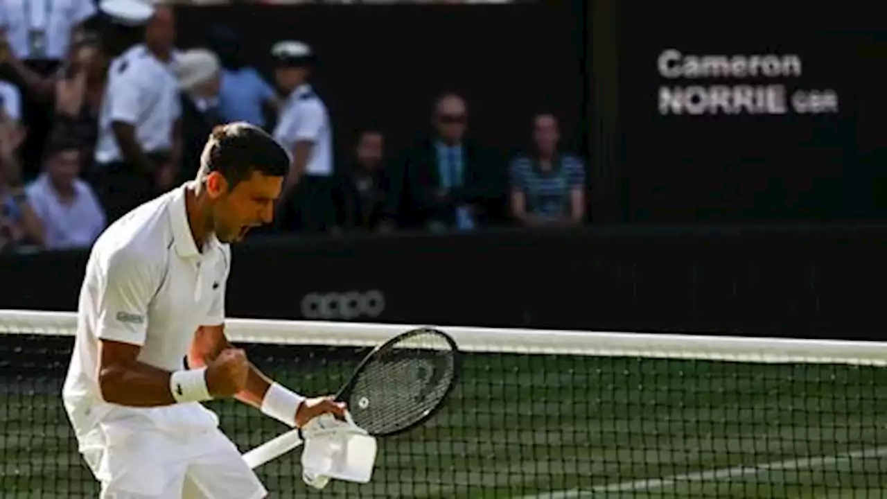 Djokovic beats Norrie, to face Kyrgios in Wimbledon final