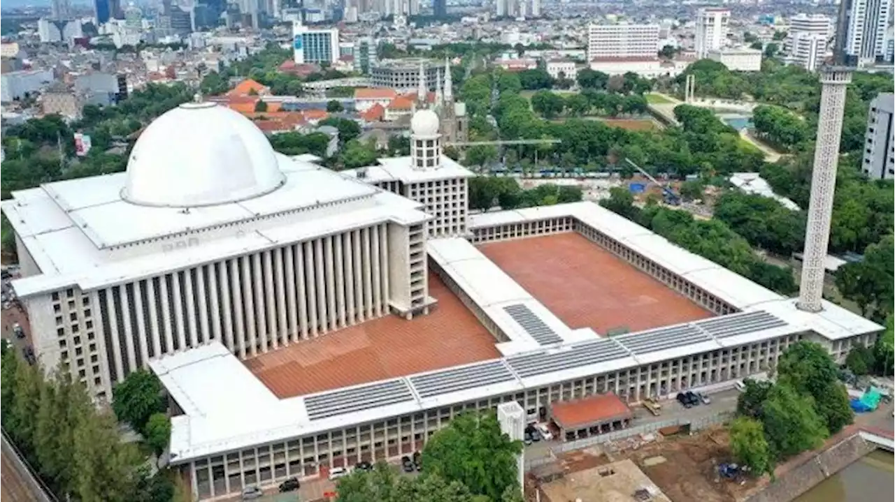 Amankan Salat Idul Adha di Masjid Istiqlal, Ratusan Polisi Disiapkan