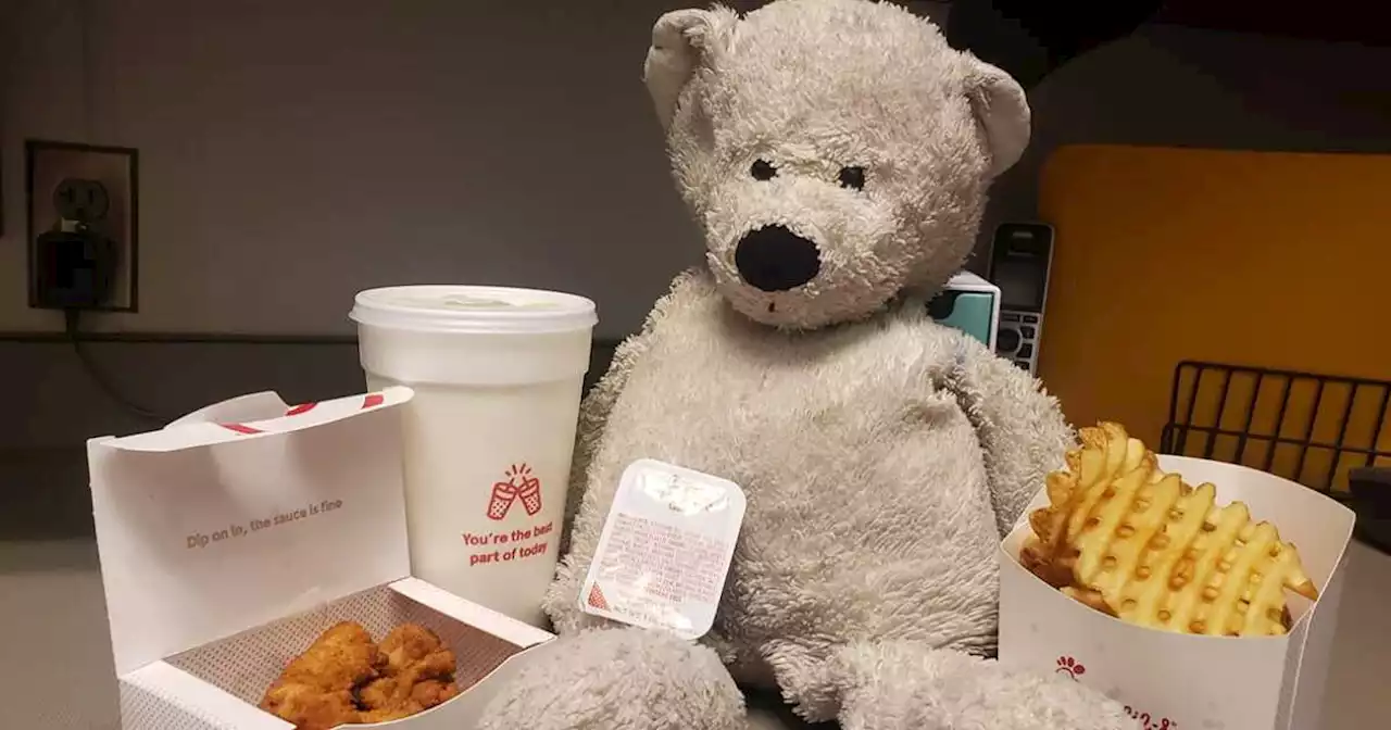 Avon Chick-fil-A working to reunite lost teddy bear with family