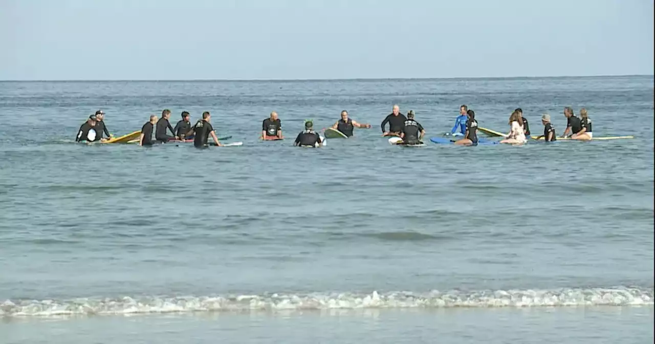 Paddle out honors the legacies of those who live on through others