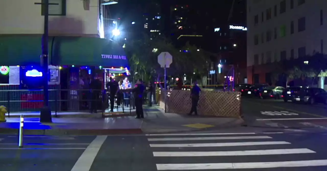 Man stabbed in neck near Gaslamp Quarter bar