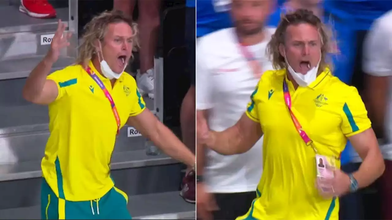 Ecstatic coach goes nuts again as Ariarne Titmus makes more history