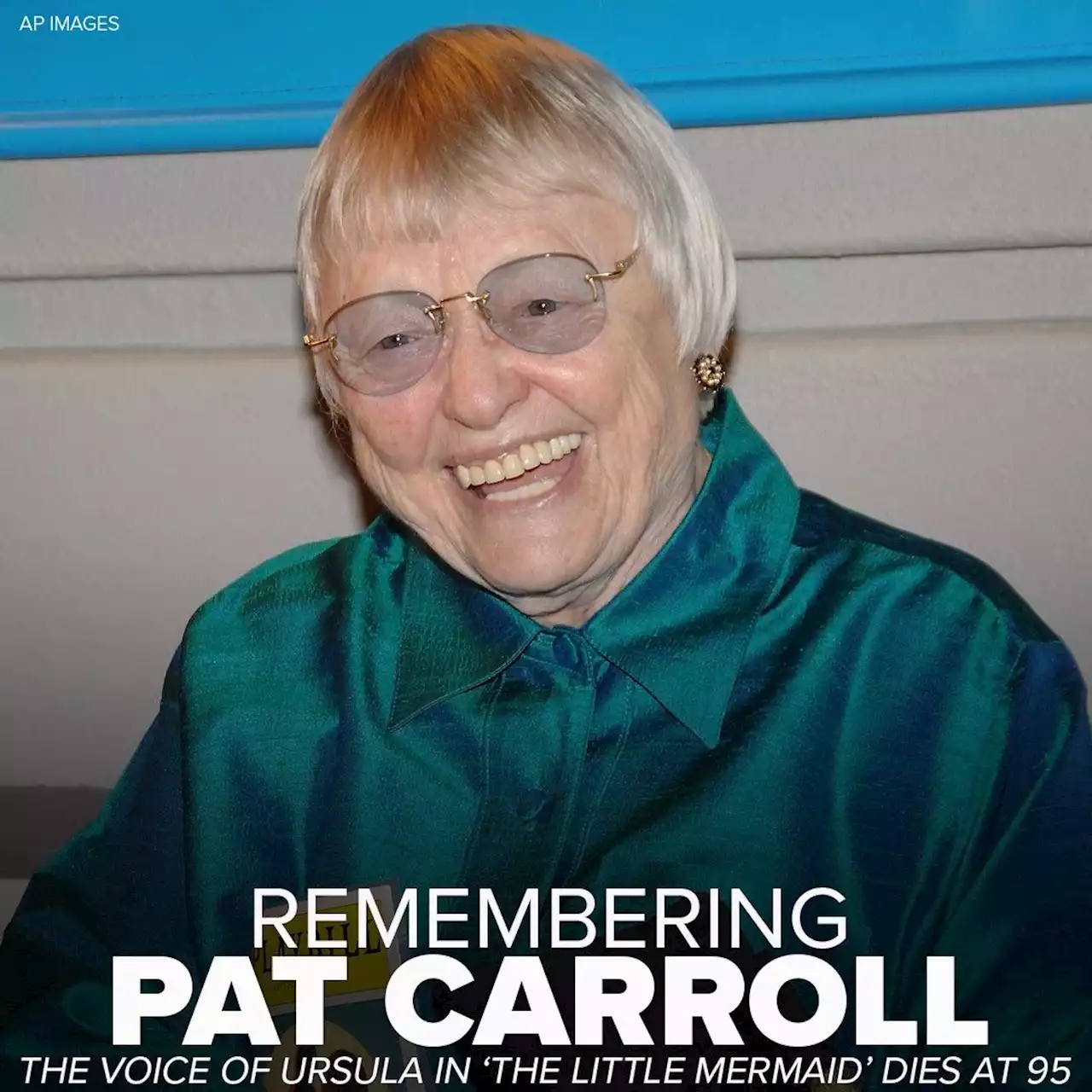 Pat Carroll, Emmy winner and voice of Ursula in 'The Little Mermaid,' dead at 95