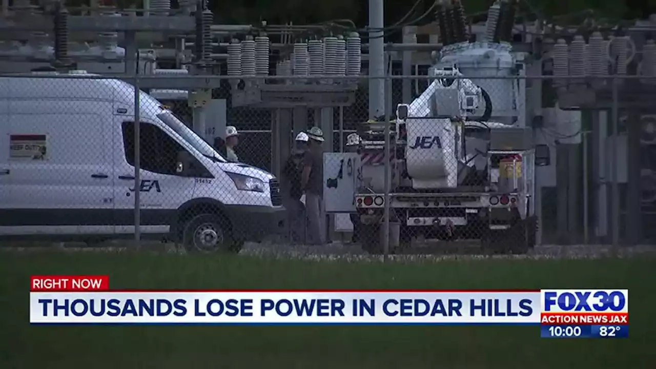 Thousands lose power in Cedar Hills Sunday