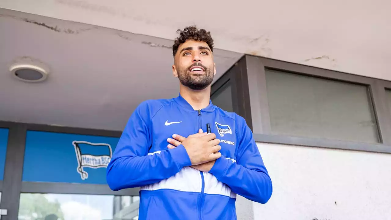 Hertha BSC: Influencer-Stürmer Nader El-Jindaou hatte einen Auto-Unfall