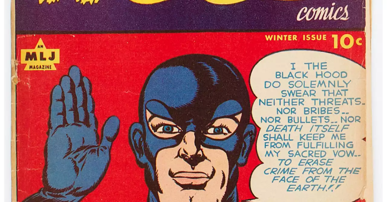 When Archie Comics' Black Hood First Got His Own Comic In 1943