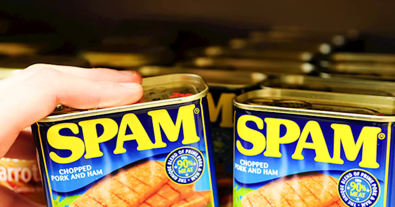 PHOTO: Spam Locked Up Due to Inflation, Crime in NYC