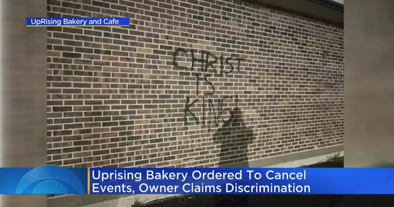 Uprising Bakery owner accuses Lake in the Hills officials of discrimination after being ordered to cancel events