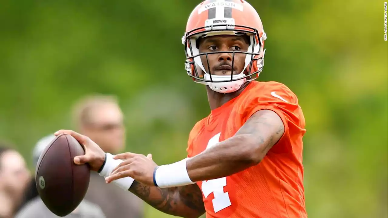 Cleveland Browns quarterback Deshaun Watson suspended for six games for sexual misconduct allegations