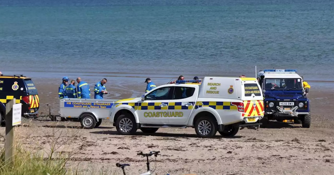 Paddle boarder and dog rescued after getting into trouble at Scots bay