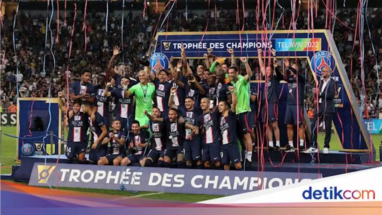 PSG Vs Nantes: Les Parisiens Menang 4-0, Juara Trophee des Champions