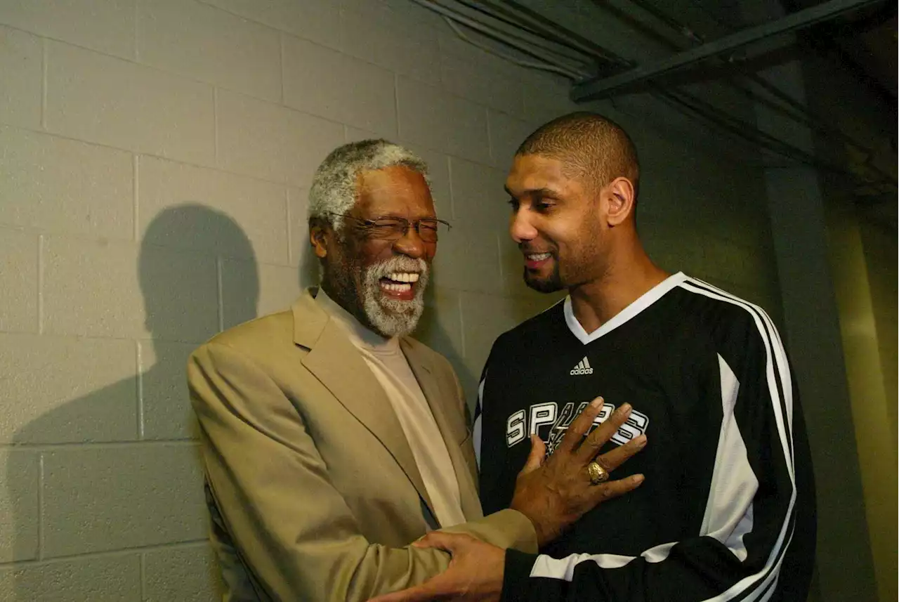 Bill Russell, Tim Duncan enjoyed strong bond