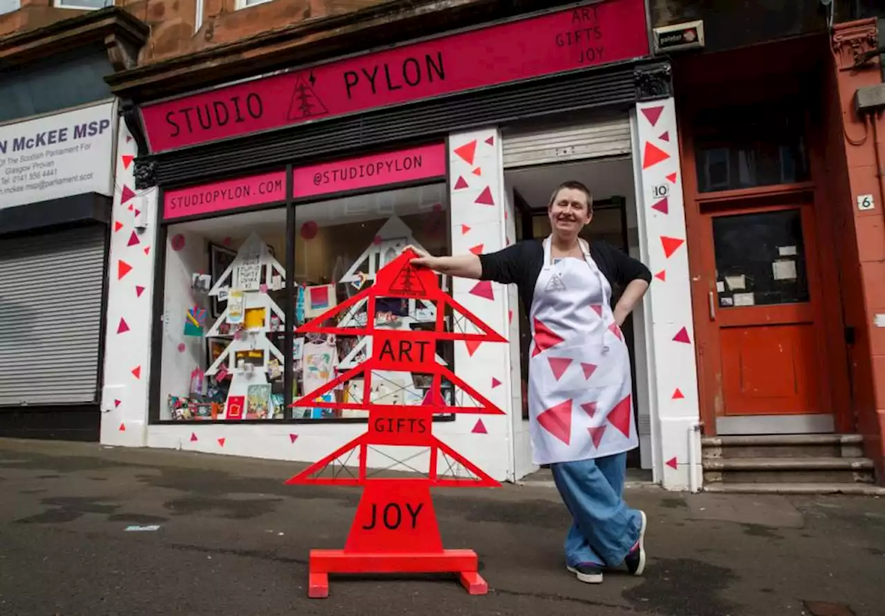 Glasgow artist who turned life around opens new gallery and shop in Dennistoun