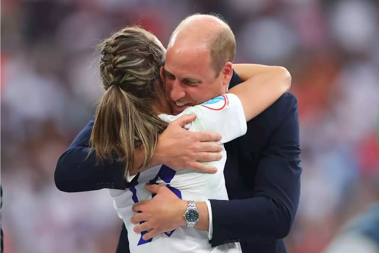 Are The Royals Allowed To Hug? As Prince William Embraces The Lionesses