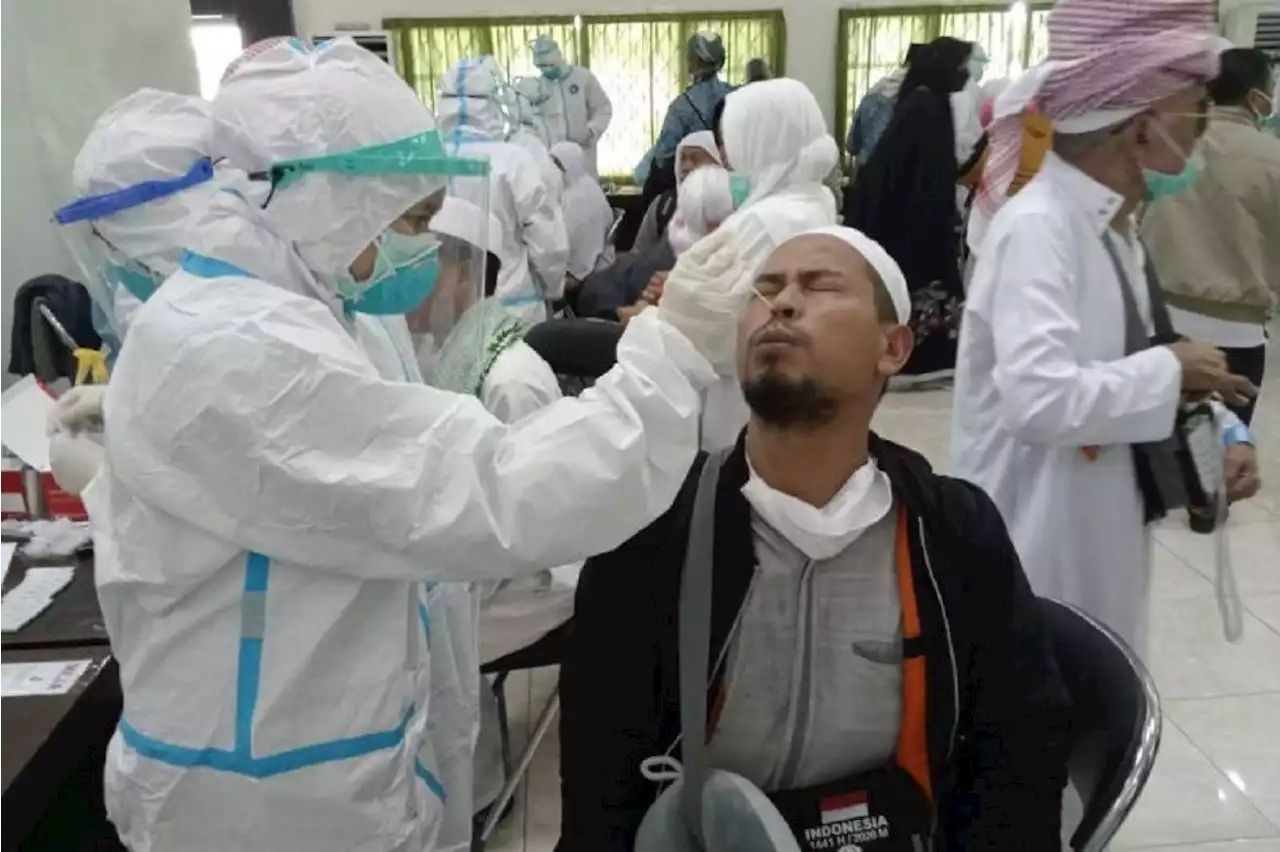 393 Jemaah Haji Mataram Tes Swab dengan Hasil Negatif, eit Jangan Dekat Lega Dulu