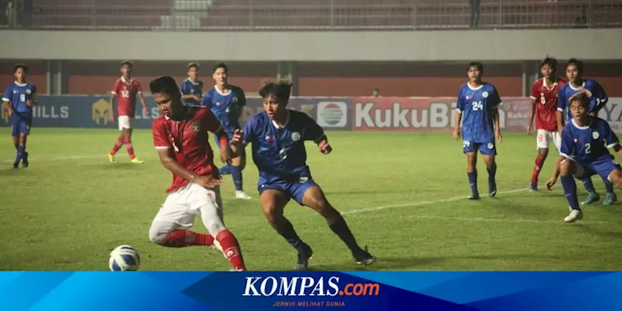 Piala AFF U16 2022: Pelatih Filipina Ungkap Rencana yang Berantakan Saat Lawan Indonesia