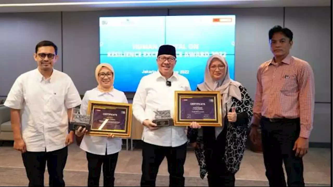 Taspen Raih Tiga Penghargaan Human Capital on Resilience Award 2022