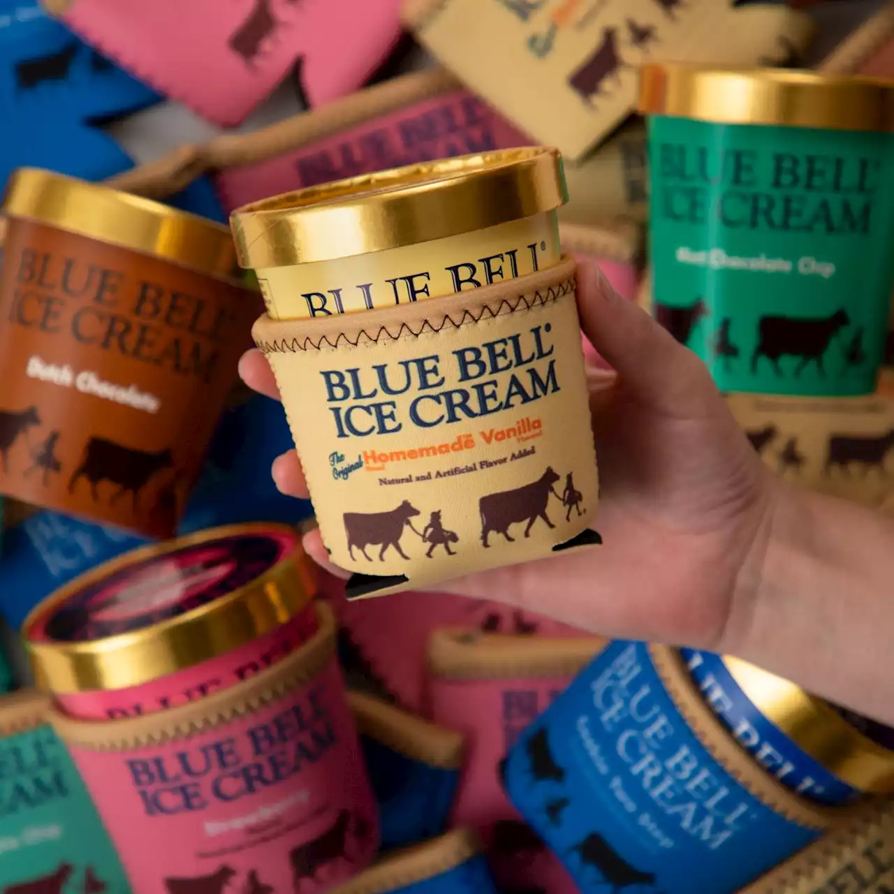 They’re back in stock: Blue Bell rolls out hot-weather wear for your ice cream tub