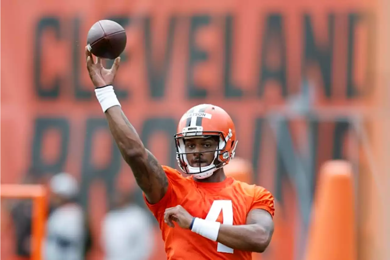 AP sources: Browns QB Deshaun Watson suspended for 6 games