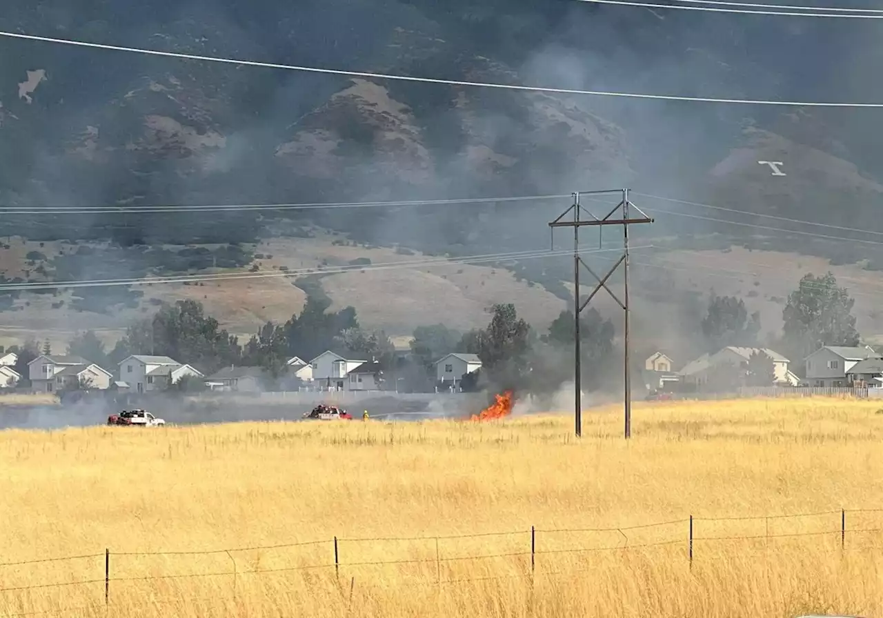 Homes threatened after structure fire in Tooele