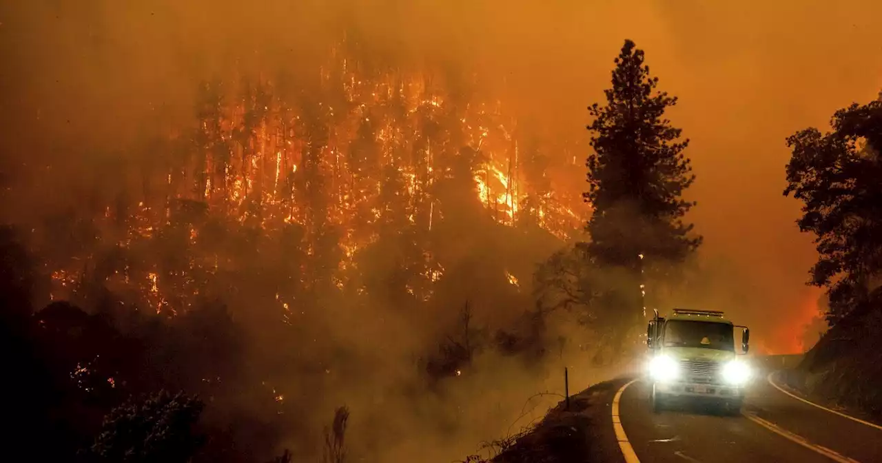 The McKinney Fire rages along the northern California border