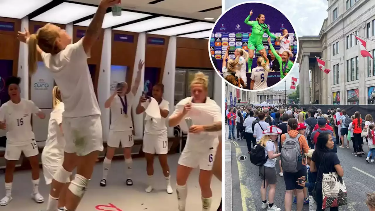 Pride of Trafalgar Square: England's victorious Lionesses head for historic Euro victory parade