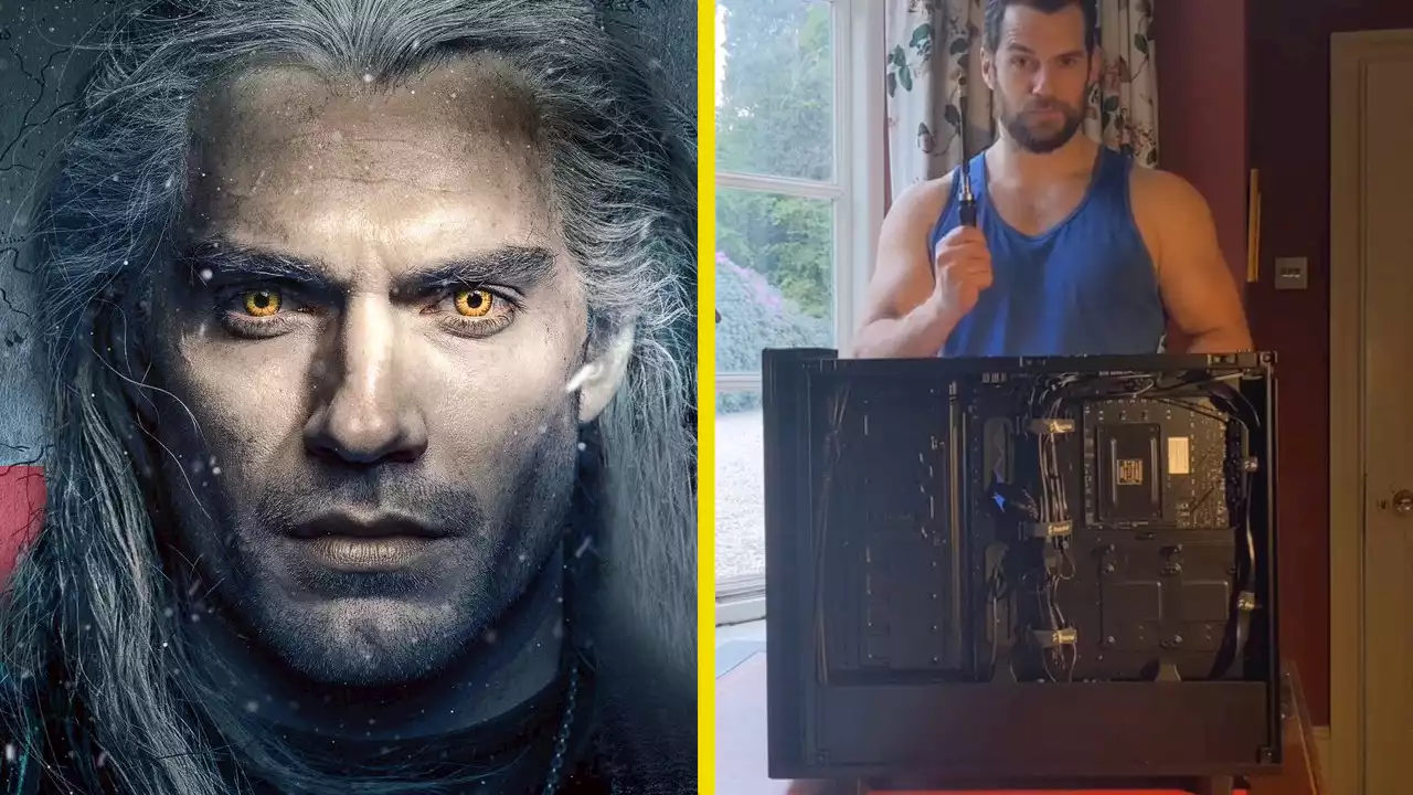 Die 3. Staffel von The Witcher verspätet sich auf Netflix, also bastelt Geralt von Riva an seinem Gaming-PC