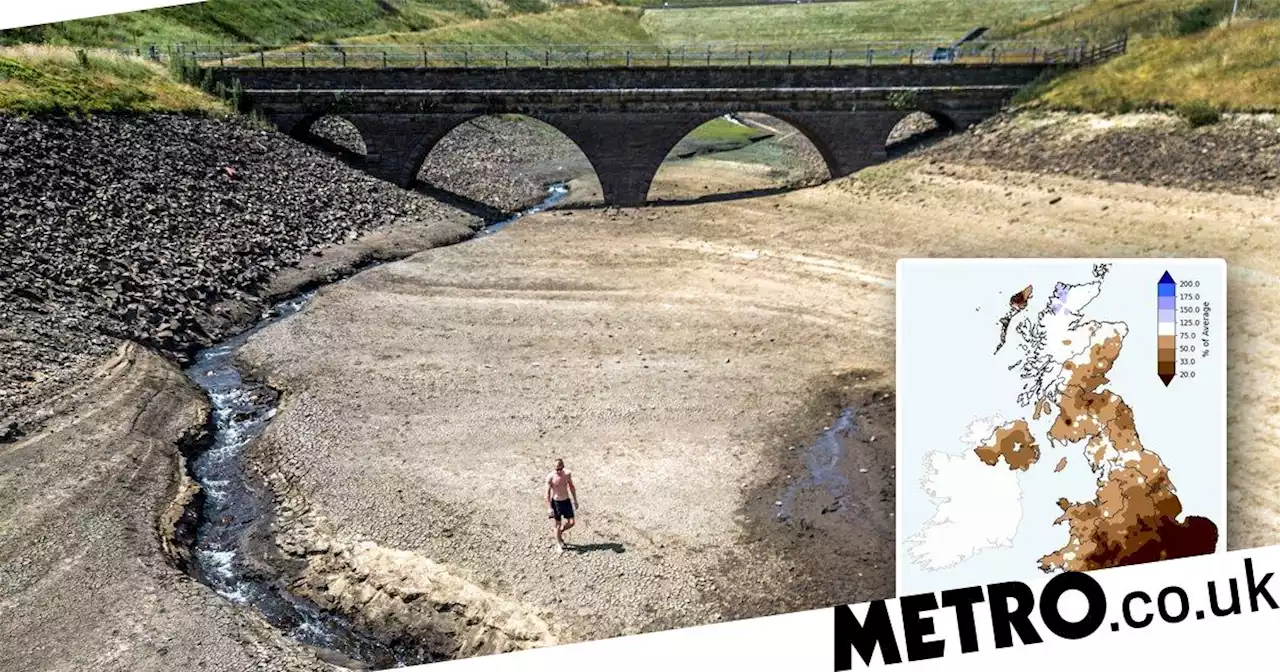 Parts of England officially had the driest July since records began in 1836