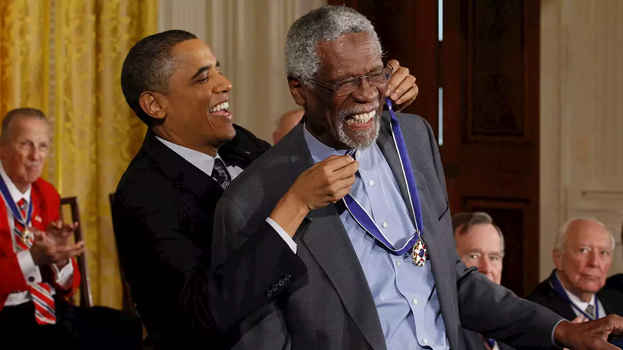 Barack Obama Honors Celtics Legend Bill Russell