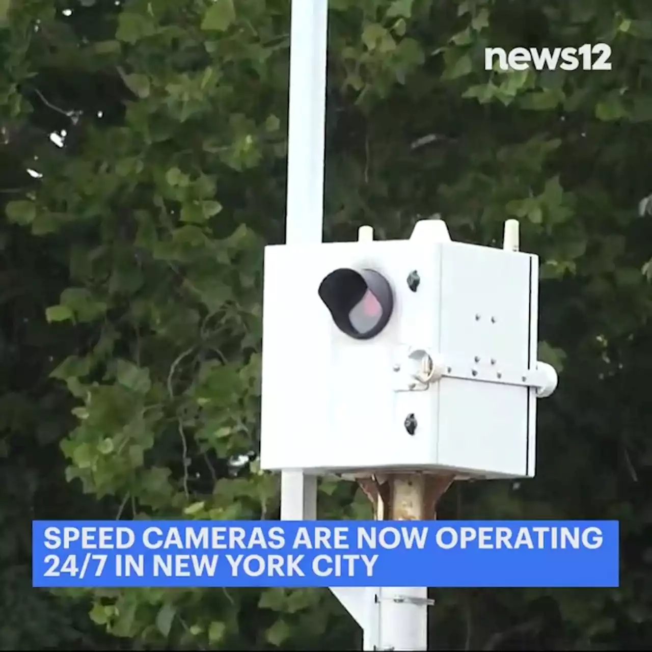 Speed cameras to operate 24/7 in New York City starting today