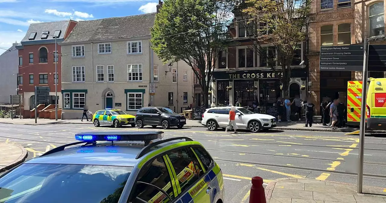 Cordon in place as paramedics issue statement over city incident