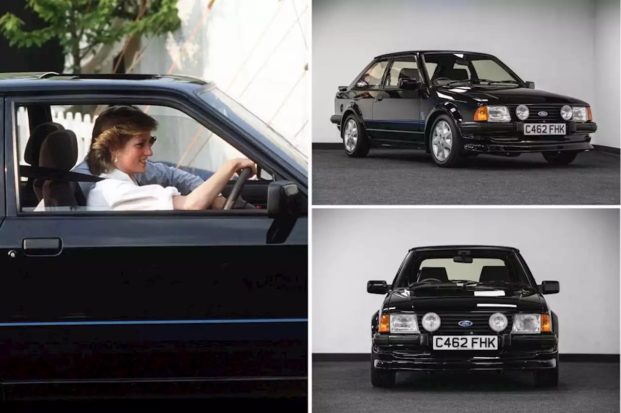 Princess Diana’s Ford Escort set to be sold at auction