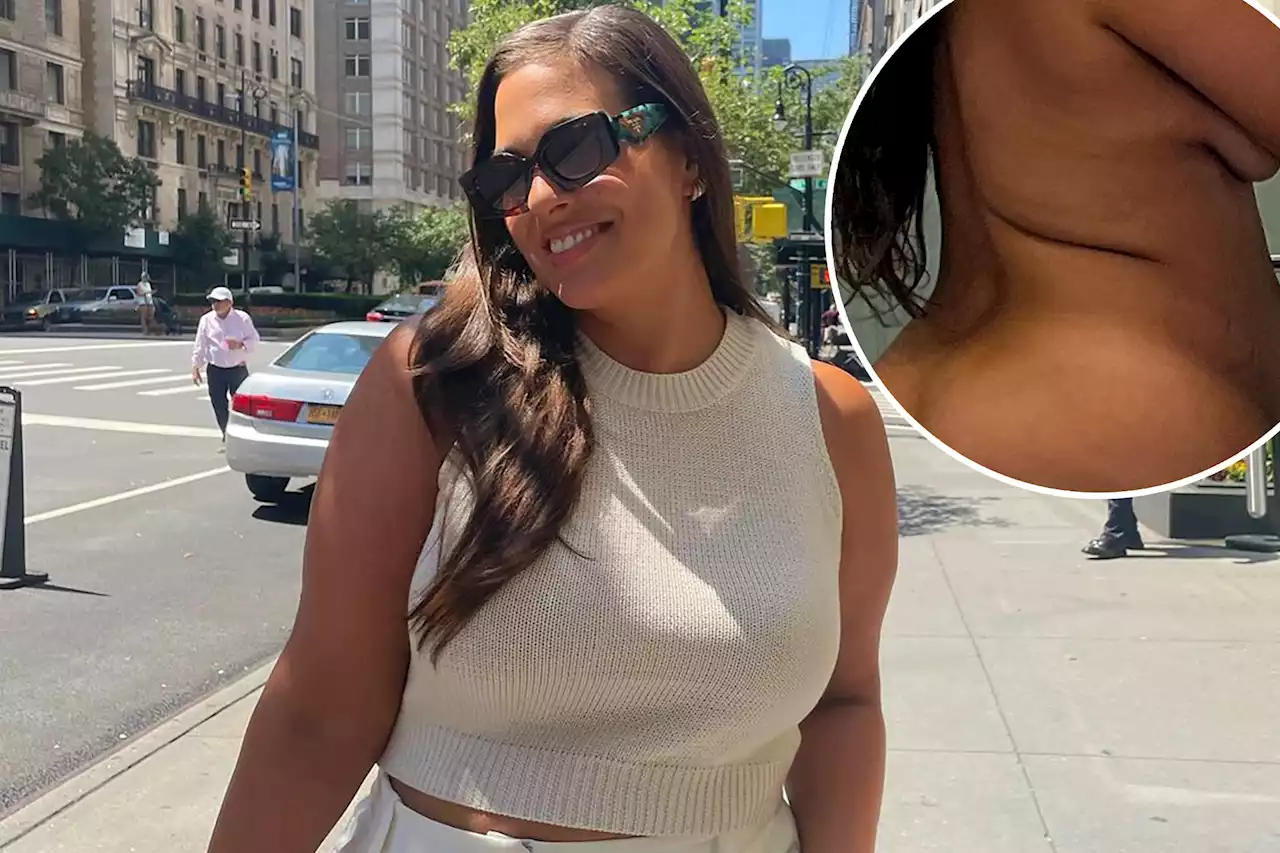 Ashley Graham poses nude on Instagram: ‘My booty’s out’