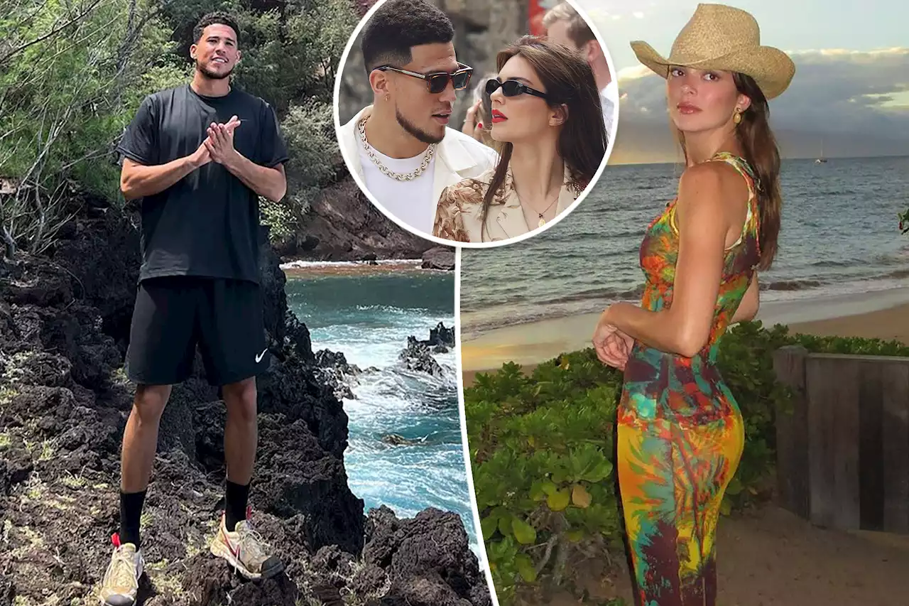 Devin Booker seemingly confirms Hawaiian vacation with Kendall Jenner