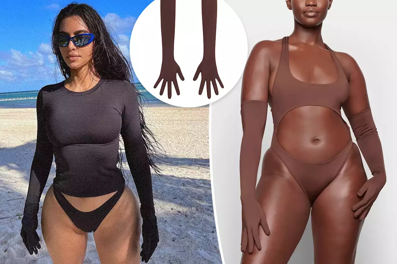 Kim Kardashian thinks you need a pair of swim gloves